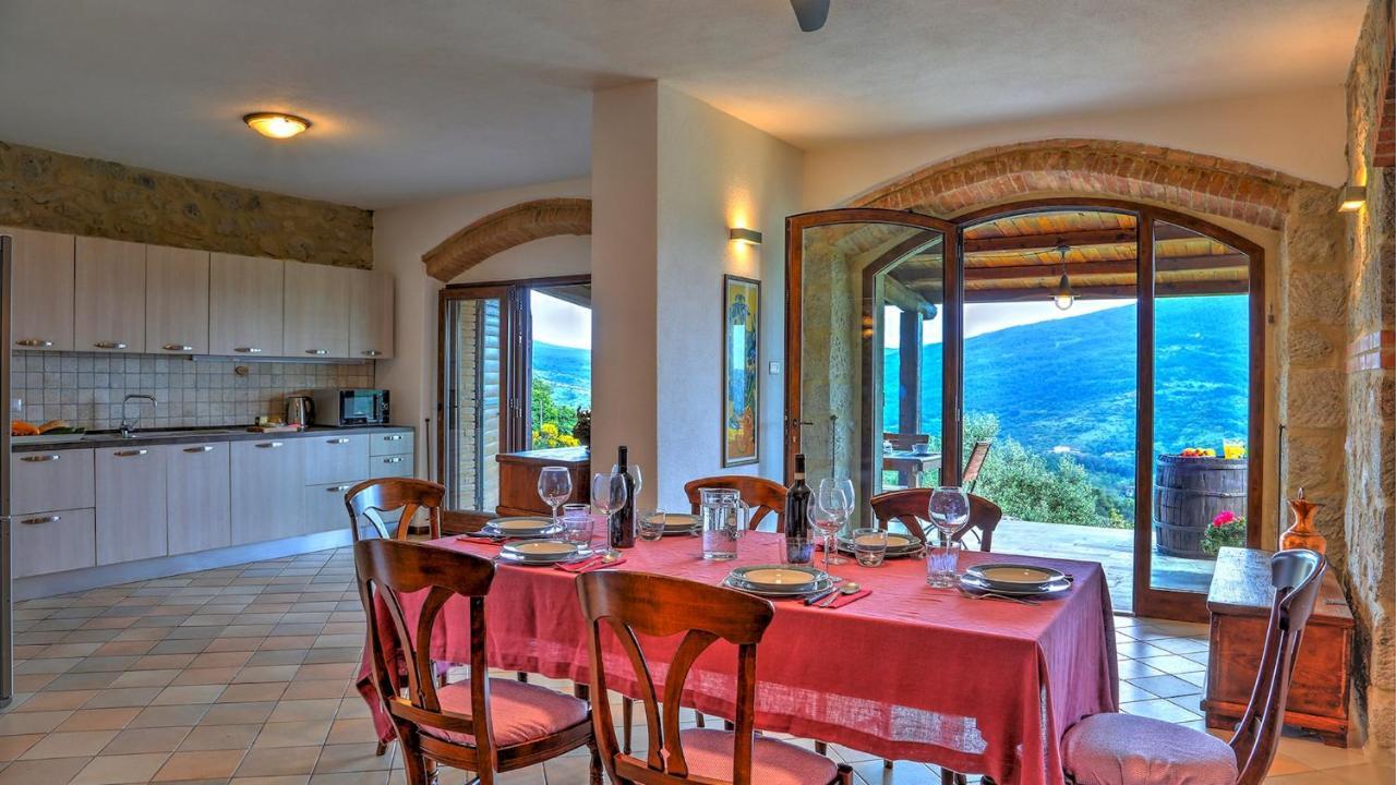 La Casa Di Elsa 6, Emma Villas Santa Fiora Bagian luar foto